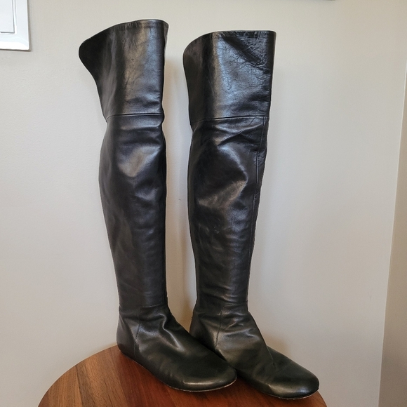 Vera Wang Lavender Thigh High Boot Size 9.5 - Picture 1 of 6